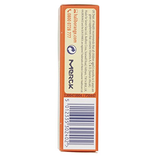 Haliborange Seven Seas Kids Multivitamins Calcium & Iron 30 Orange Flavour Chewable Tablets #TOP3