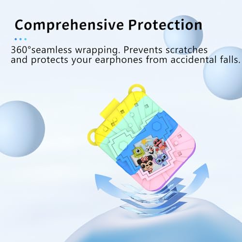 for Bitzee Disney Interactive Toy Digital Pet Case Cover,NOUKAJU Silicone Protective Cover,Drop-Proof,Scratch-Proof,Protective Case for Bitzee Disney Virtual Electronic Pets Accessories(Colorful) by NOUKAJU - Image 4