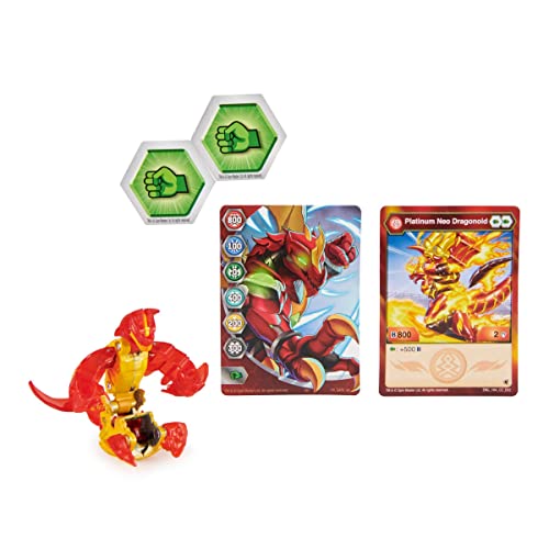 Bakugan 20136016 Evolutions 2022 Platinum Series Die-Cast Pyrus Neo Dragonoid thumb #1