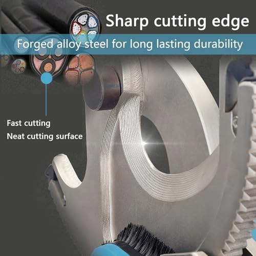 Heavy Duty Ratcheting Cable Cutter - Industrial Manganese Steel Blade, 50mm Wire Cutting Tool, Precision Pliers for Electricians, Durable, Efficient & Ergonomic Design for Optimal Performance
