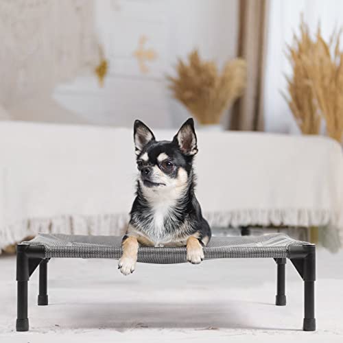 Dog Cot Bed Elevated Dog Bed Cooling Dog Raised Bed With Washable & Breathable Mesh Indoor & Outdoor 25 Inch Dog Cots For Small Dogs #TOP5