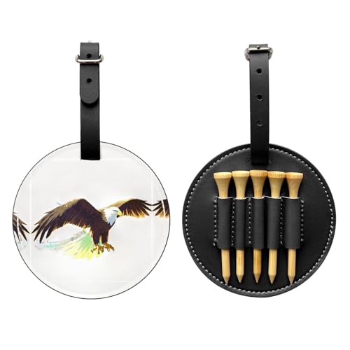 Mighty Eagle - Borsa portaoggetti per tee da golf, design portatile, facile da organizzare
