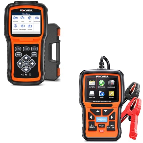 Image of FOXWELL NT630 Plus ABS SRS Airbag Scanner Auto Bleeding with BT301 Car Battery Tester