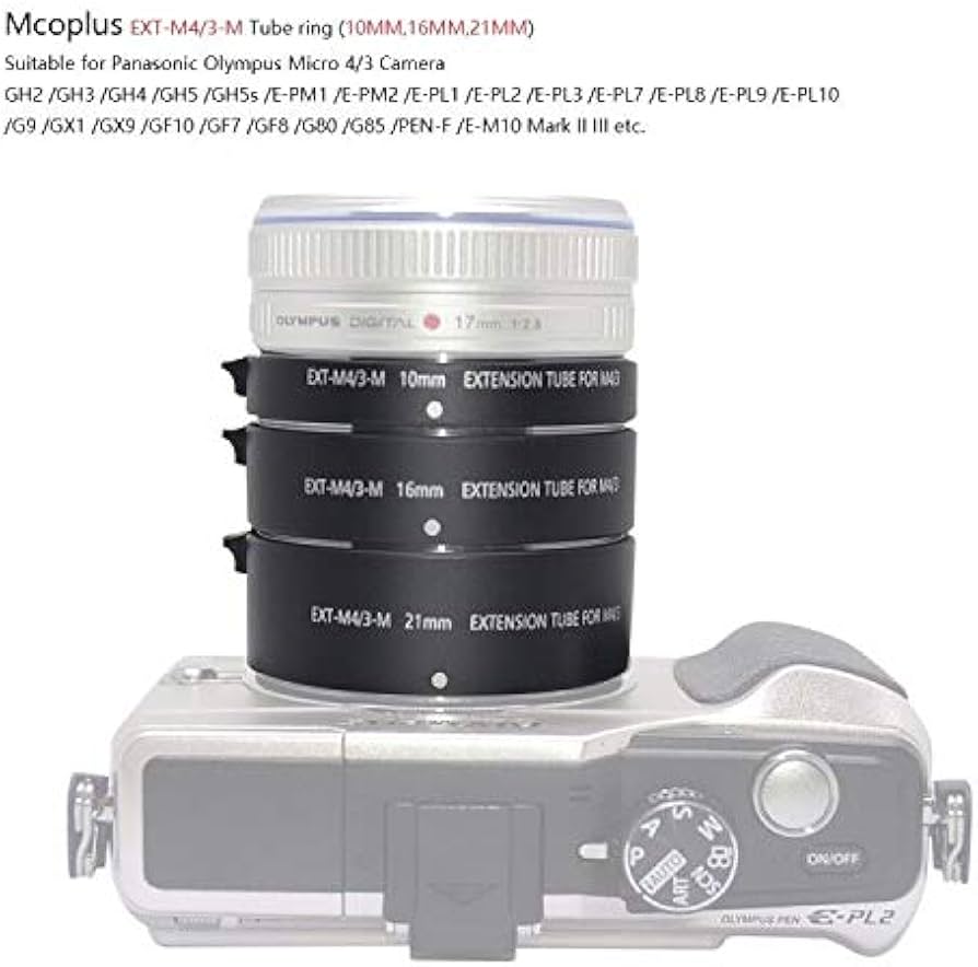 Amazon.com : Mcoplus EXT-M4/3-M Automatic Extension Tube for