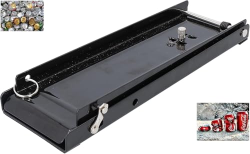 Foot Can Crusher for Recycling, Heavy Duty Floor Can Crusher Smasher for Soda,Heavy Duty Portable Pedal Steel Floor Can Smashers for Beer Cans, Canned Pet Food, Metal/Plastic Bottle Soda Can Crushers