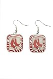 MLB Boston Red Sox Zebra Earrings
