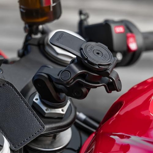 Image of Quad Lock Motorcycle Fork Stem Mount PRO Kit with Vibration Dampener and MAG Phone Case for Galaxy A37