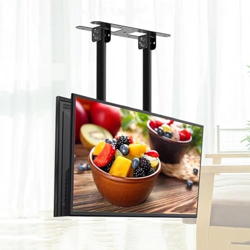 Support TV télescopique plafond pour sécuriser et suspendre vos grands écrans 55-98"