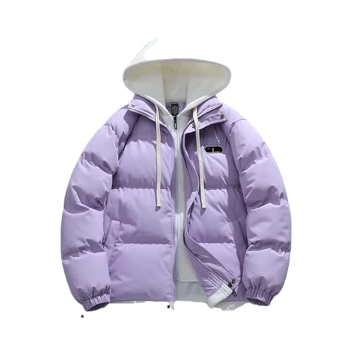 Parkas pour hommes en ville ou en balade : le manteau matelassé lavender L