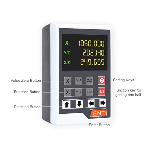Digital Readout Display 2 3 Axis YH800-3E YH800-2E TTL DB9 miniatura 2