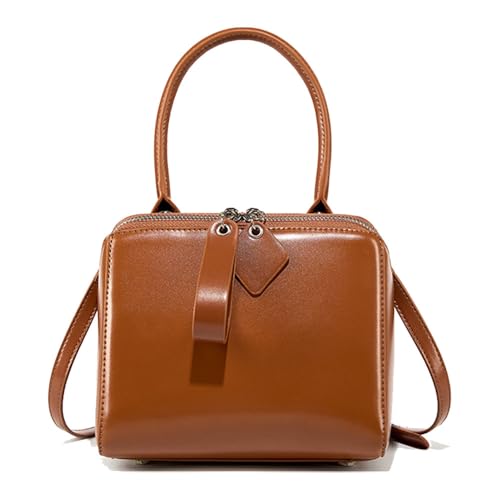 Sac à main en cuir véritable femme bandoulière travail soirée