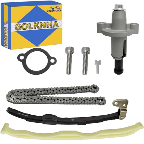 GOLKNHA Cam Timing Chain Guides Tensioner Kit for Grizzly YXR660 Rhino 660 YXR660 2002-2008