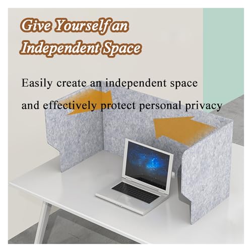 Cloison de bureau acoustique avec panneau de confidentialité vert - 2