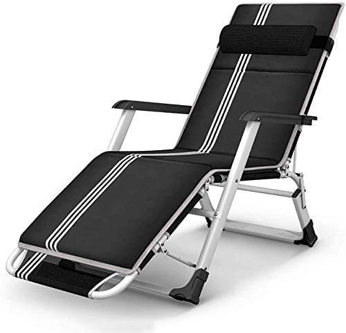 Chaise longue de jardin pliante et inclinable pour extérieur