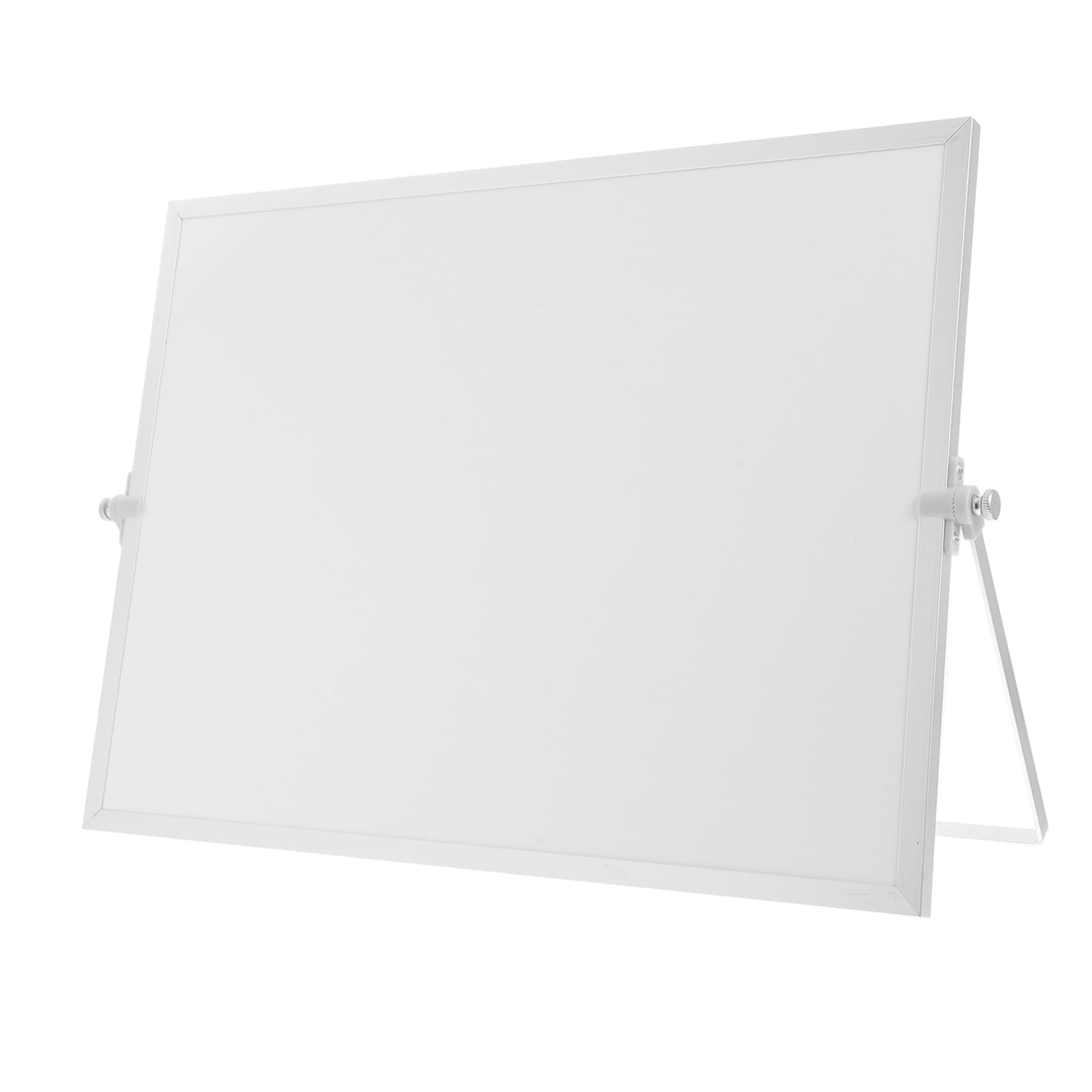 Tableau Blanc de Table Magnétique Double Face en Alliage D'aluminium