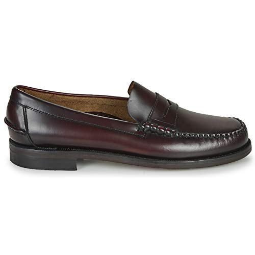 Image of Sebago Men's Classic Dan Shoes, Brown Burgundy - 12 Regular