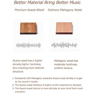 Kalimba 17 clés piano design en bois d’acacia marteau de protection portable fait main Instrument de musique africain… - Les Beatles, Paul McCartney, John Lennon, RIngo Starr, George Harrison Kalimba 17 clés piano design en bois d'acacia marteau de protection portable fait main Instrument de musique africain… – Image 3