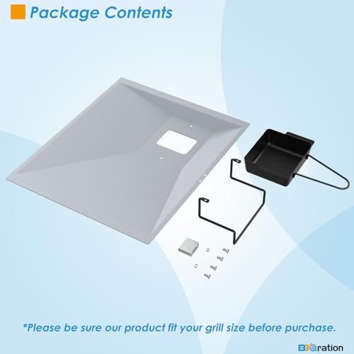 Image of Grease Tray with Catch Pan for Nexgrill 2-Burner Replacement Parts 720-0864R, 720-0864RA, Drip Pan for Nexgrill 2 Burner 720-0864RA Grease Tray Replacement