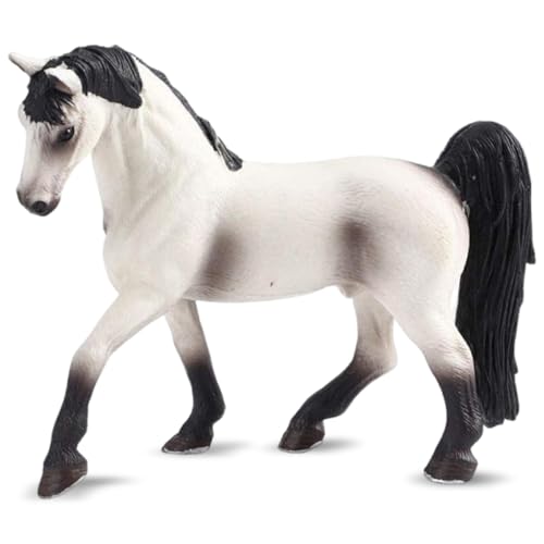 LGWJHCY Tennessee White Horse Model, Plastic Horse Model Toy, Exquisite for Children Horse Figure with Realistic Details - Creative Horse Toy for Boys and Girls from 12 Years