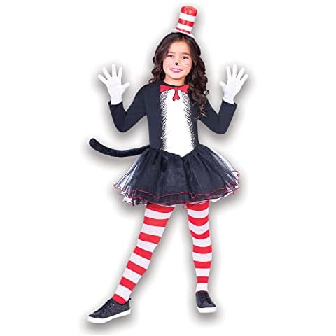 Amscan 9904199 - Girls Dr Suess World Book Day Fancy Dress Costume Age: 6-8 Yrs Cover