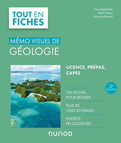 livre Mémo visuel de géologie - 3e éd.: Licence, prépas, CAPES