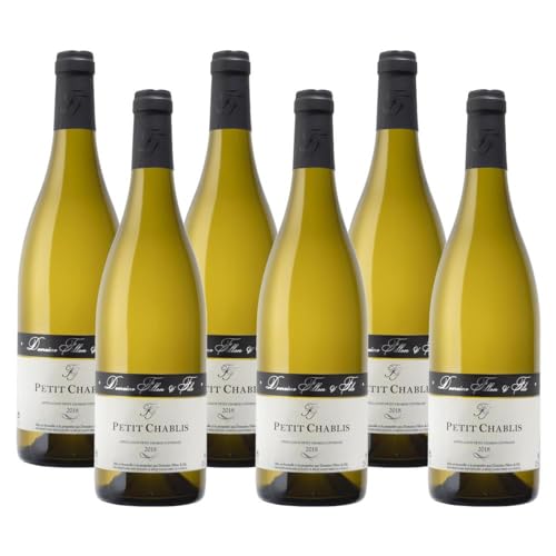 Case of 6 Domaine Fillon Petit Chablis White Wine 75cl 12.5% abv