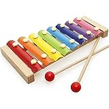 Generic Wooden kids educational toy octave knock on the piano beat xylophone