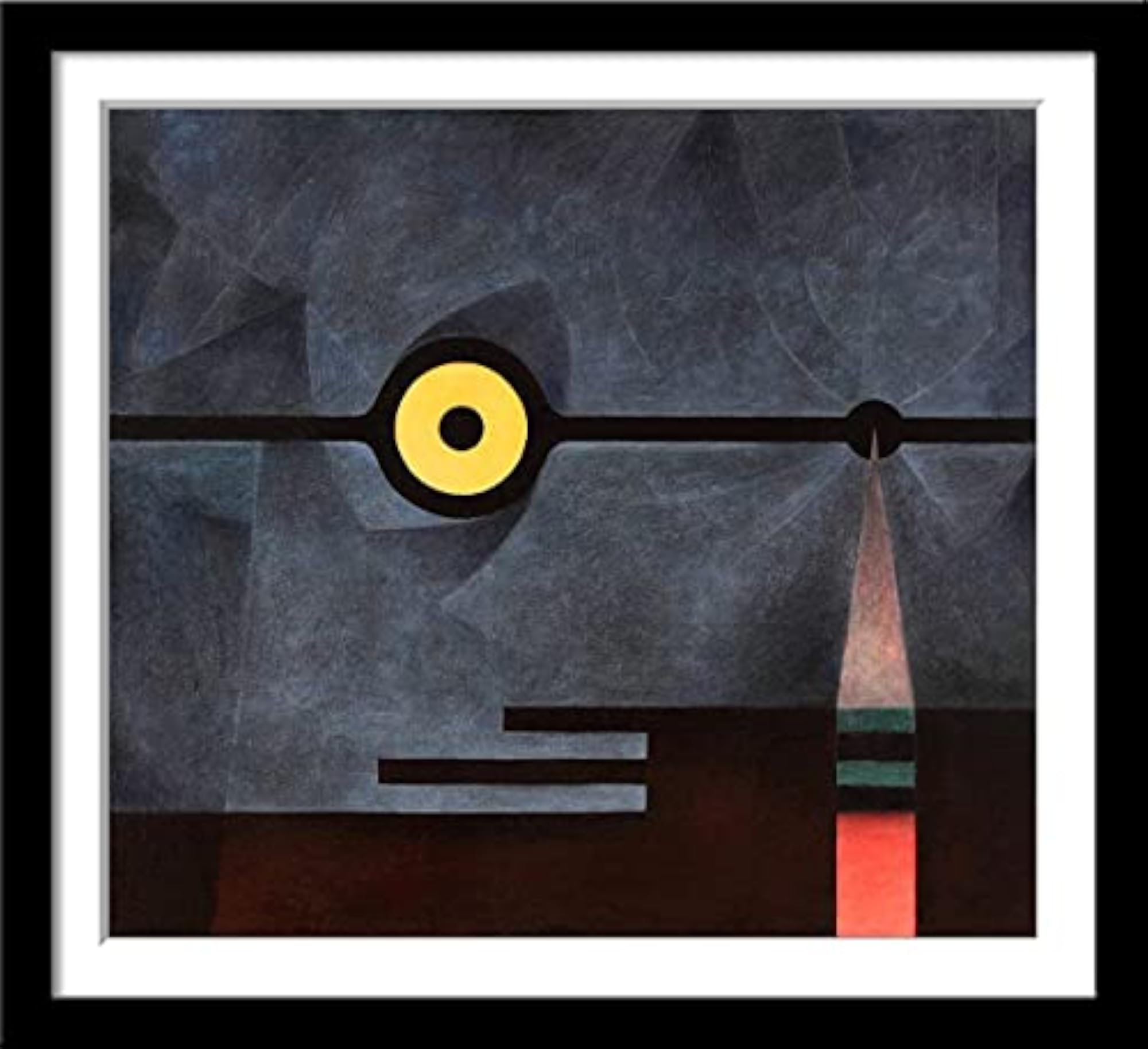 Midnight - Abstract Modern Art Painting - Large Print