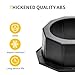 RERPRO 2PCS 6.5 Inch Speaker Box Pods Enclosure, Angled Speaker Boxes for Marine, UTVs, RVs, Truck, Golf Carts, ATVs, Doors, 9.64
