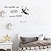 decalmile Pegatina de Pared Peter Pan Frases Sólo Aquellos Que SUEÑAN Pueden...