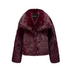 Large Lapel Burgundy