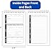 Portage Public Safety Police Field Interview Notebook – Top Bound Spiral Notebook with Template for Interviews, Accidents & Incident Reports – 3.75 x 6 Inches, 70 Sheets, 140 Pages, (Pack of 12)
