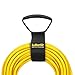 LuBanSir Portable Extension Cord Holder and Organizers - 2" x 17" (2 Pack) High-Density Weave Storage Straps with Carrying Handle for Garden Hose Storage and Garage Tool Organization