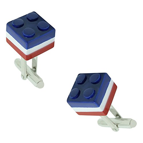 MasGemelos - Lego Tricolor Cufflinks
