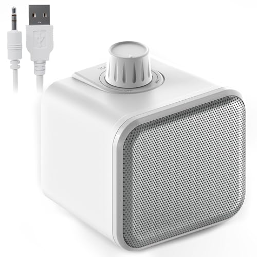 ANSTEN Wired Speakers for TV No Delay, Mini Clear Voice TV Speaker Wired with 5M Long Cord, Personal Speaker with Headphone Jack, Easy Operation, TV Speakers for Hard of Hearing and Seniors