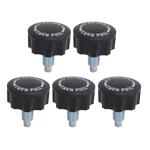 Pull Pin Knob M18 Goupille de Vélo Fitness en Fer et Plastique 5PCS
