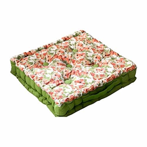 Pixel Home Fiber Floor Cushion, Standard, Cotton, Multicolour, 1 Piece (Lemon Print) (B0DJBQBW3N) Amazon Price History, Amazon Price Tracker