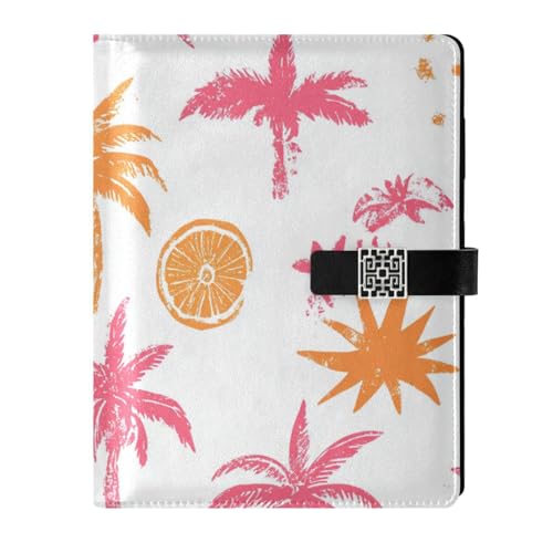Carnet de notes en cuir imperméable haut de gamme 16,7 x 9,2 cm