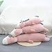 Peluche géante Licorne en Peluche Corne d'argent Coussin de Couchage de Haute qualité Coussin de décoration de lit d'animal-120cm, C