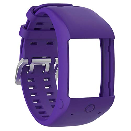 Sweo Correa de reloj de silicona, repuesto para reloj Polar M600 GPS