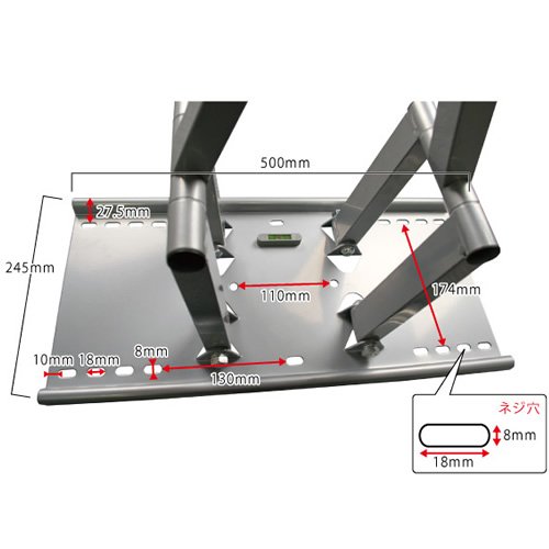 Amazon | STARPLATINUM テレビ壁掛け金具 TVセッターFS GP137 M