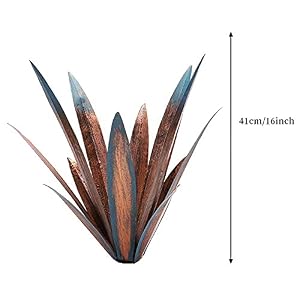 Jesokiibo 2pcs Tequila Rustic Sculpture DIY Metal Agave Plant Home Decor Rustic Hand Painted Metal Agave Garden Ornaments Outdoor Decor Figurines Home Yard Decorations Stakes Lawn Ornaments… Jesokiibo 2pcs Tequila Rustic Sculpture DIY Metal Agave Plant Home Decor Rustic Hand Painted Metal Agave Garden Ornaments Outdoor Decor Figurines Home Yard Decorations Stakes Lawn Ornaments