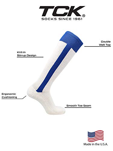 TCK Sports 2-n-1 Premium Baseball Softball Stirrup Socks4
