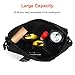 FUNANASUN Tactical Molle Admin Pouch, Molle EDC EMT Utility Gadget Gear Pouches Map Pocket Military Water-Resistant Tool Molle Pouchs Accessories Black