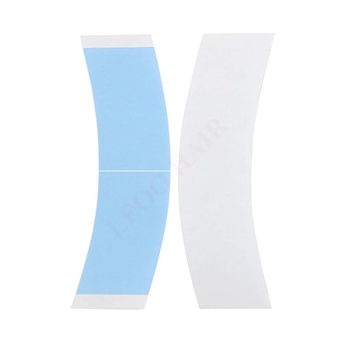 Miniatura 4 de Encaje frontal  Cinta adhesiva de doble cara azul para el cabello, soporte adhesivo impermeable, cabello humano para hombres y mujeres, extensiones