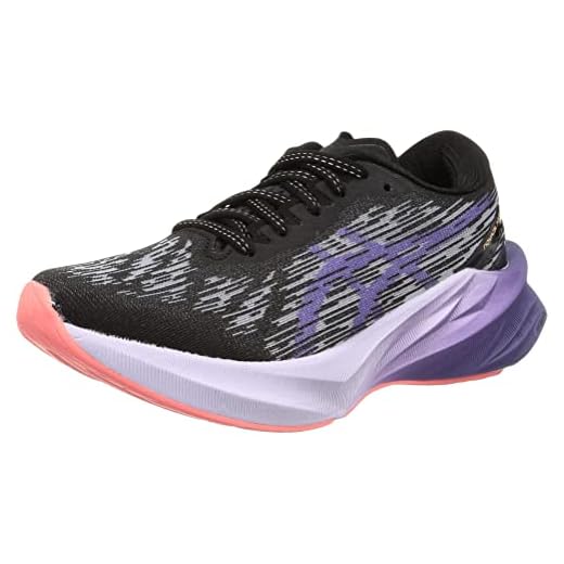 Tênis Asics Novablast 3 Feminino - Preto/lilas - 35