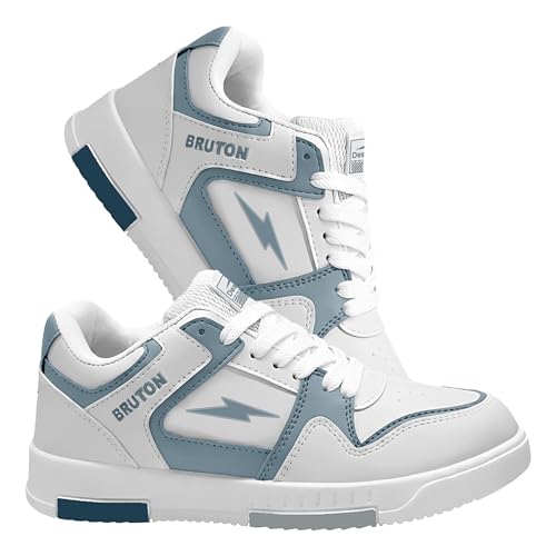 Image of BRUTON Men's Casual Sneakers | Lightweight Lace-Up Fashion Shoes | Comfortable Cushioned Walking Shoes, College & Travel