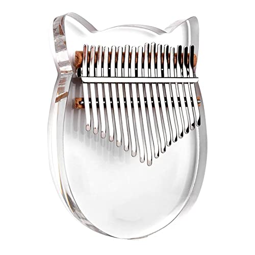 WPHGS Kalimba 17 Thumb Thumb Piano, piano de doigt acrylique transparent, cadeaux musicaux for enfants débutants for… - Les Beatles, Paul McCartney, John Lennon, RIngo Starr, George Harrison WPHGS Kalimba 17 Thumb Thumb Piano, piano de doigt acrylique transparent, cadeaux musicaux for enfants débutants for… – Image 3