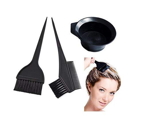 WOIWO Um conjunto (5 peças) Kit de tingimento de coloração de cabelo, para salão de cabeleireiro e p