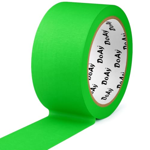 Image of Green Painters Tape - Masking Tape 2 Inch Wide (1.88 inch x 90FT) - Multi-Surface, Smart Adhesion, Indoor & Outdoor - 1 Roll Paint Tape for DIY, Labeling, Art, Car (#3910)